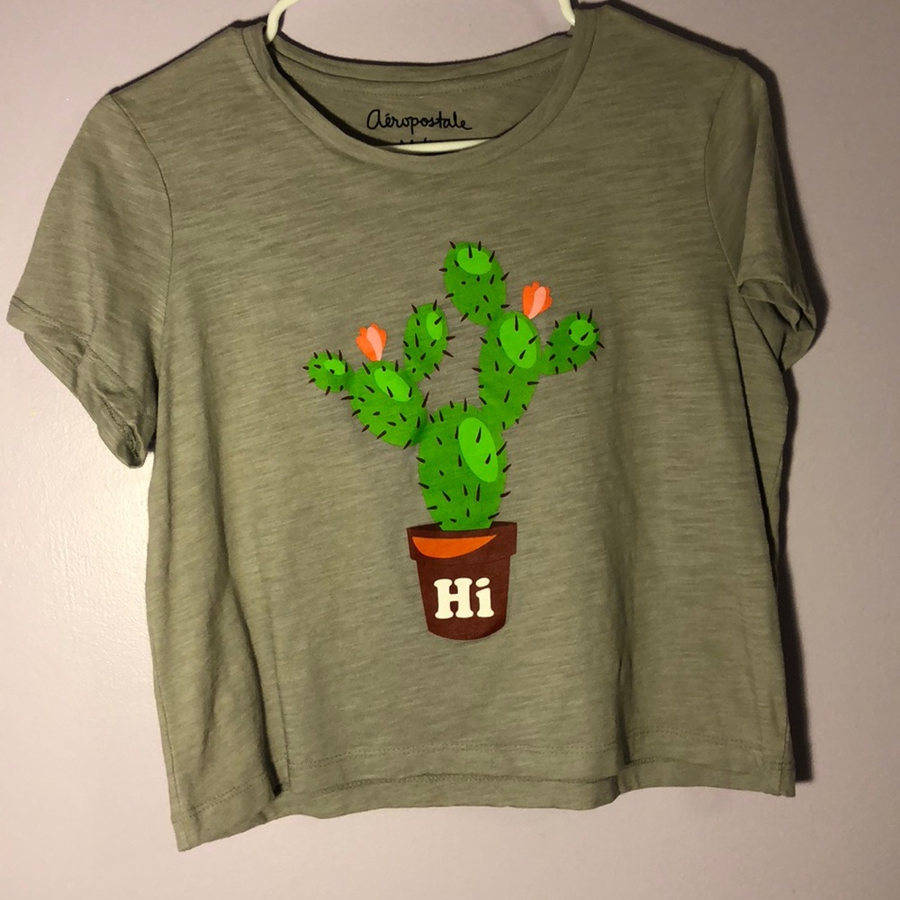 Aeropostale Slightly Cropped T-Shirt